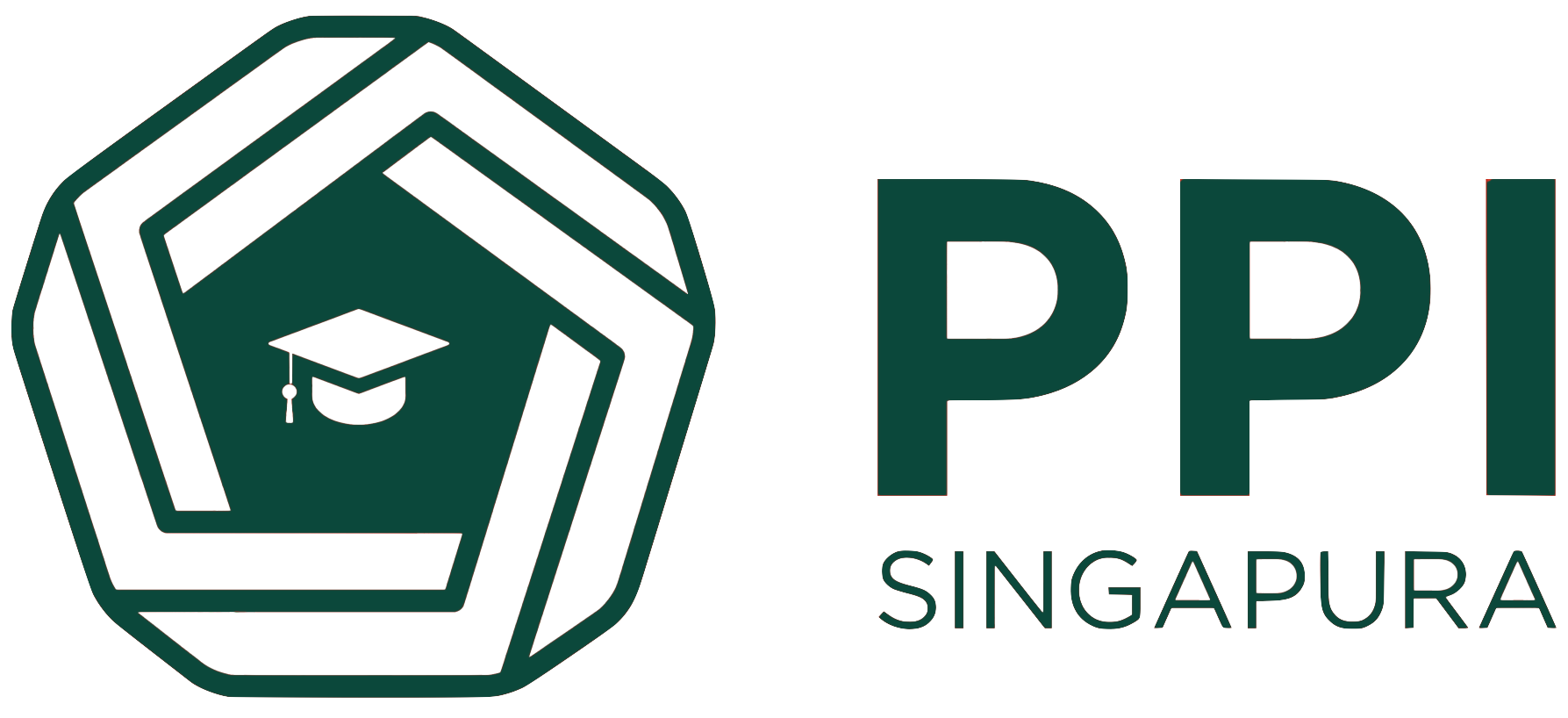 Indonesian Students' Association in Singapore logo